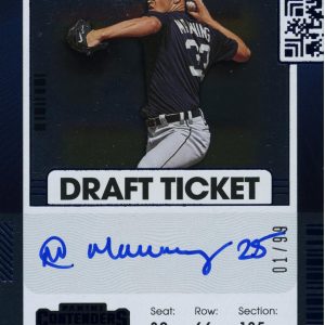 Matt Manning - 2021 Contenders Prospect Draft Ticket Blue