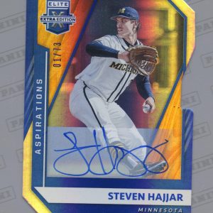 Steven Hajjar - 2021 Elite Extra Edition Aspirations Die Cut Signatures