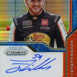 Ty Dillon - 2021 Prizm Racing Endorsements Hyper Prizm Blue and Carolina Blue