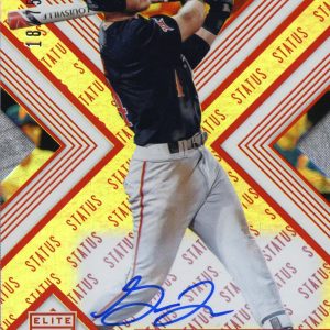 Grant Little - 2018 Elite Extra Edition Autograph Status Die-Cut Red