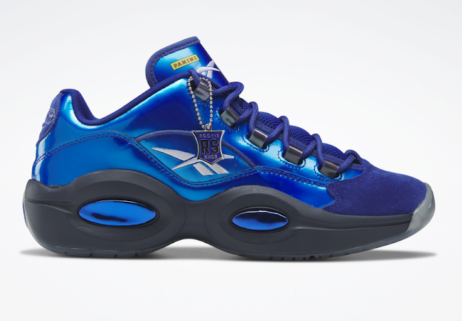 Panini/Reebok Question Low - Rookie Signature Blue - Image 2