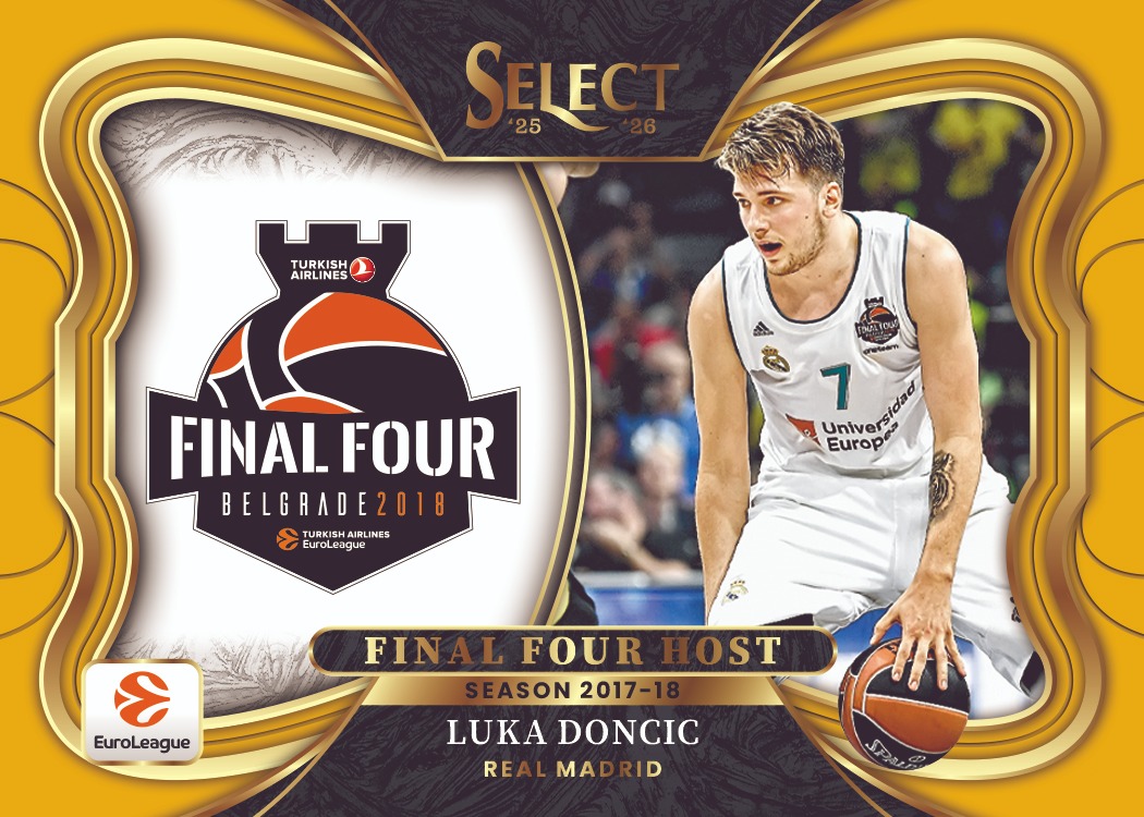 2025-26 Panini Select Euroleague Trading Card Box (Hobby) - Image 2