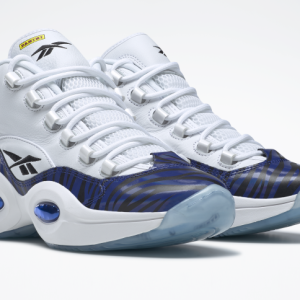 Panini/Reebok Question Mid - Tiger Prizm Blue