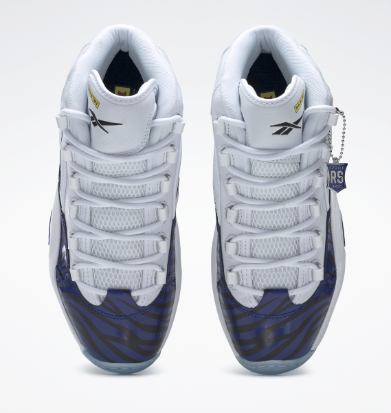 Panini/Reebok Question Mid - Tiger Prizm Blue - Image 3