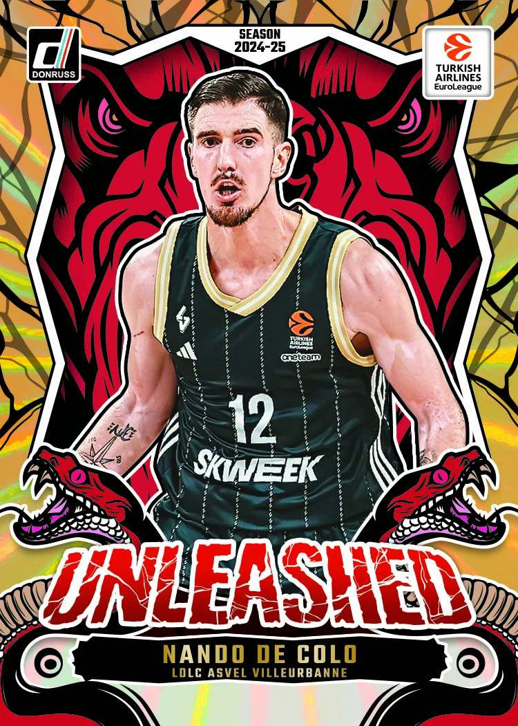 2024-25 Panini Donruss Turkish Airlines EuroLeague Trading Card Box (Hobby) - Image 10