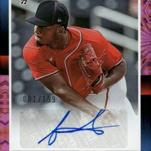 Joan Adon - 2022 Donruss Retro 1988 Signatures Pink Fireworks